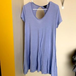 Light blue tshirt dress